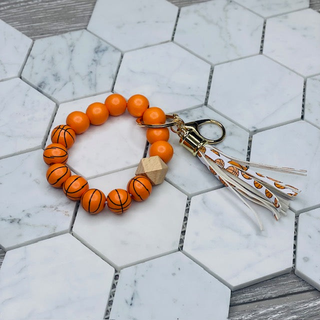 Sports Wristlet Keychain