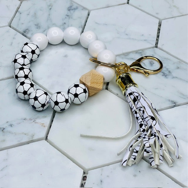 Sports Wristlet Keychain