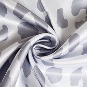 Silver Leopard Pillowcase