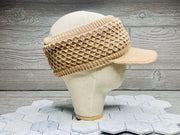 Brimmed Ponytail Headband