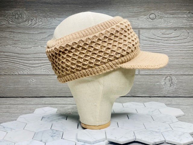 Brimmed Ponytail Headband
