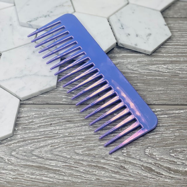 Purple Holographic Comb