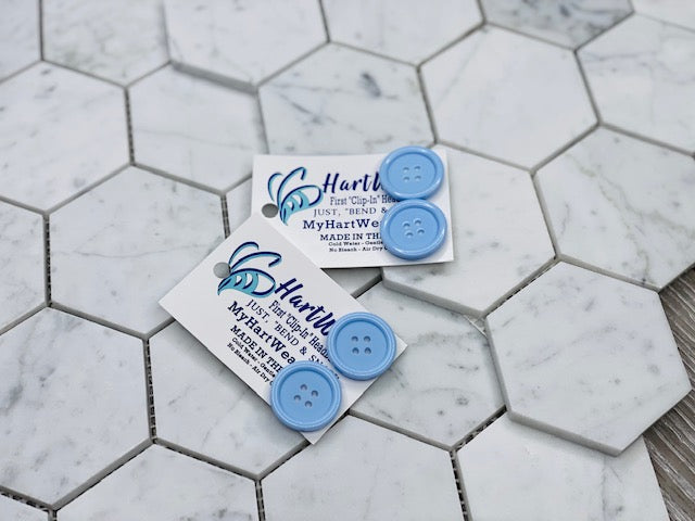 Light Blue Buttons